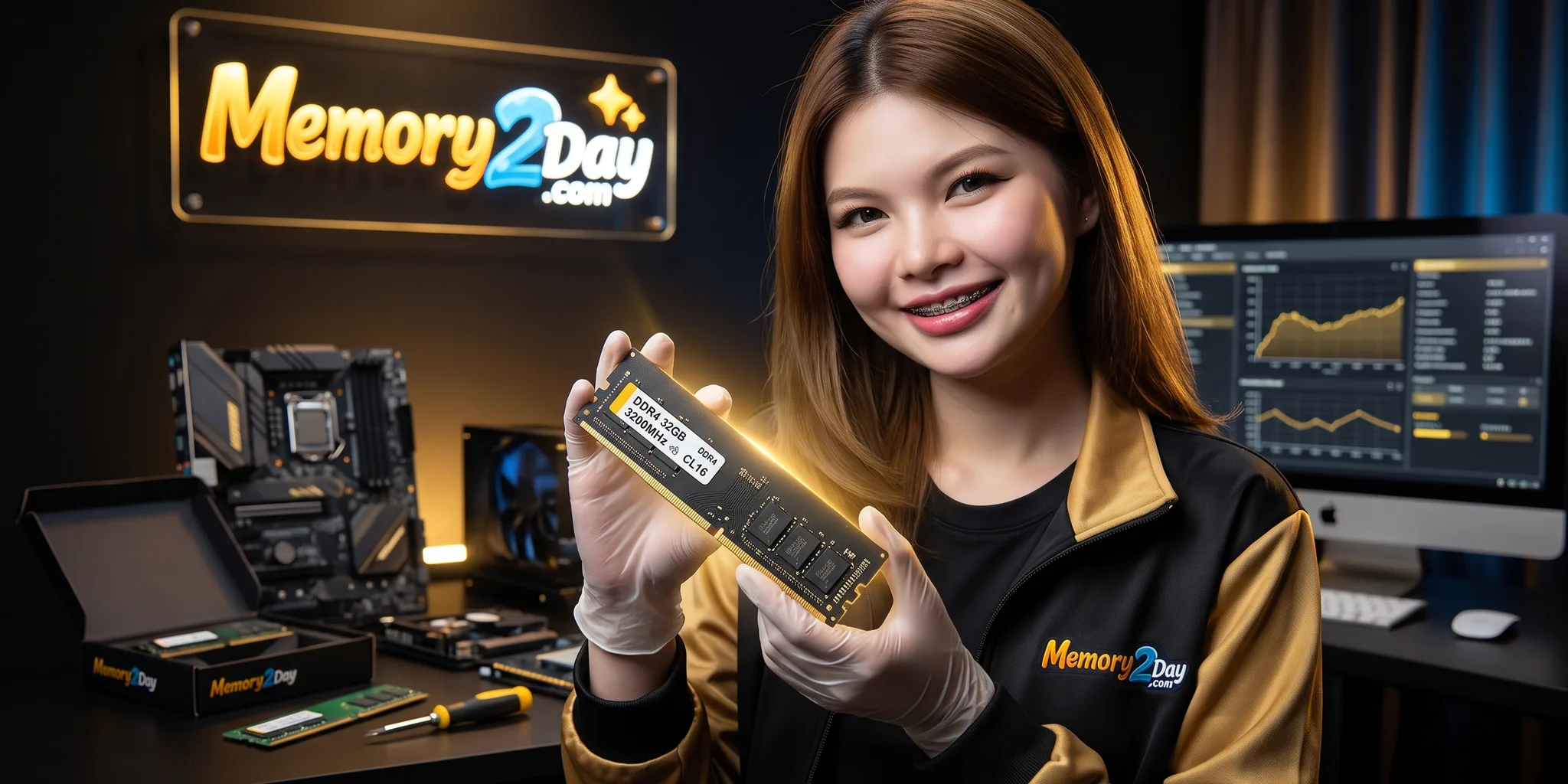 ภาพประกอบ ขายแรม DDR4 32GB เช็กรหัสบัสและค่า Latency อย่างไรให้ผู้ประเมินตีสเปกได้แม่นยำ