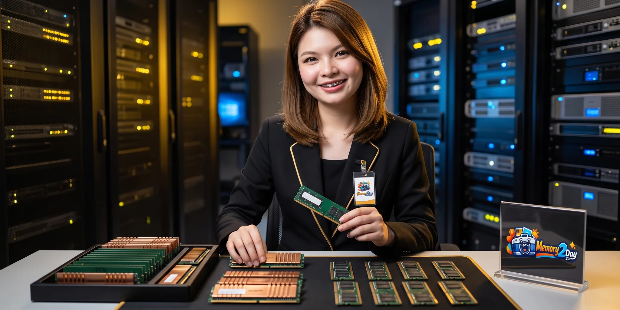 ภาพประกอบ ขาย RAM Server ขั้นตอนการคัดแยกประเภทโมดูลหน่วยความจำขององค์กรก่อนส่งประเมินสภาพ